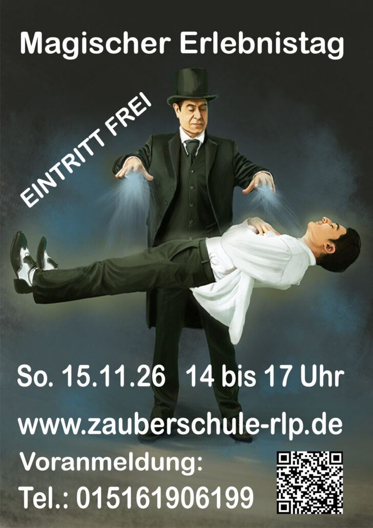 Zauberschule Zaubern lernen und Zaubertrick lernen.